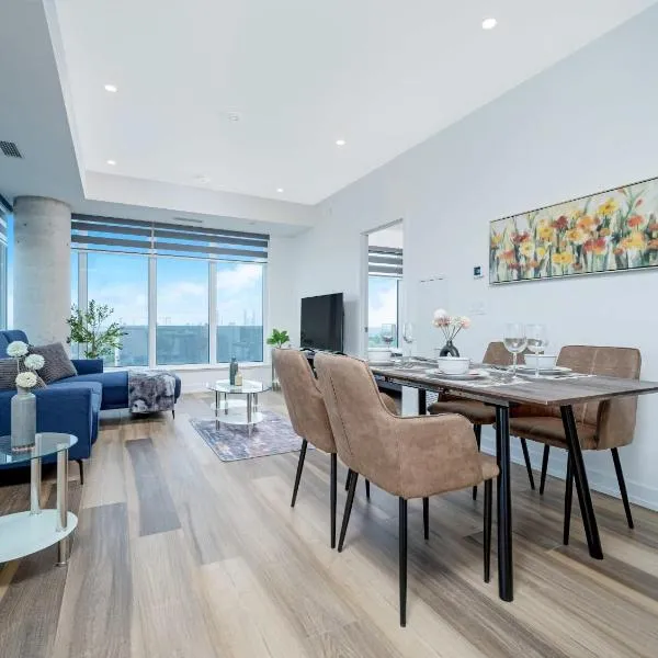 City View 1BR Condo - King Bed & Private Balcony，位于基奇纳的酒店