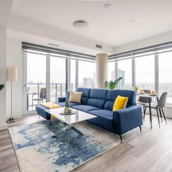 1BR Modern Condo - King Bed and Stunning City View，位于基奇纳的酒店