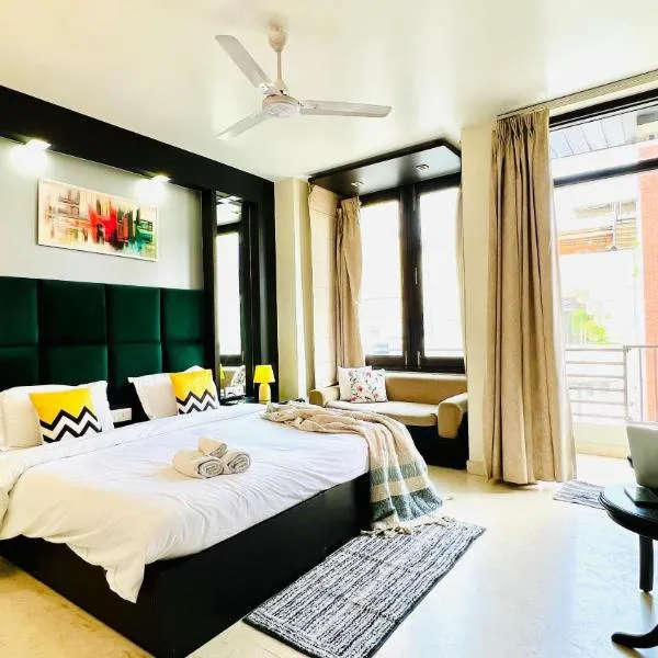 BluO Studio - M Block Mkt Greater Kailash，位于新德里的酒店