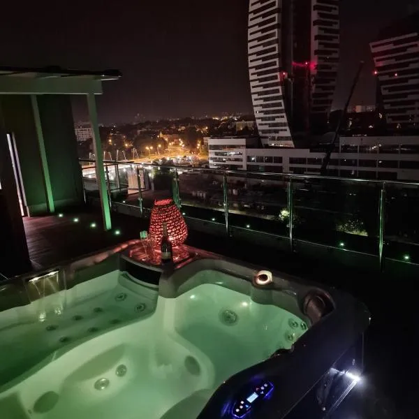 Luxury Penthouse Rzeszów，位于热舒夫的酒店