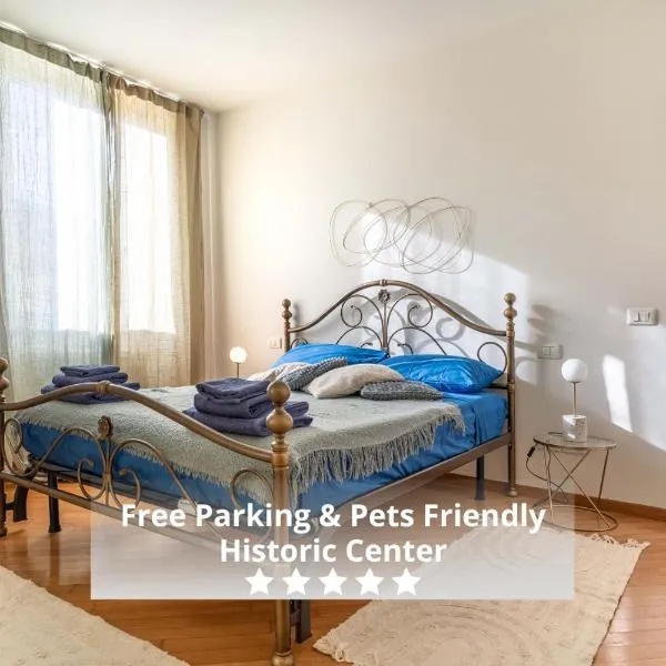 -Free Parking & Pet Friendly- in the heart of the Historic Center，位于特伦托的酒店