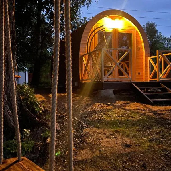 Gościn nad Drawą Glamping，位于Drawno的酒店