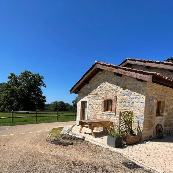 La ferme des Soudanières，位于Ceyzériat的酒店