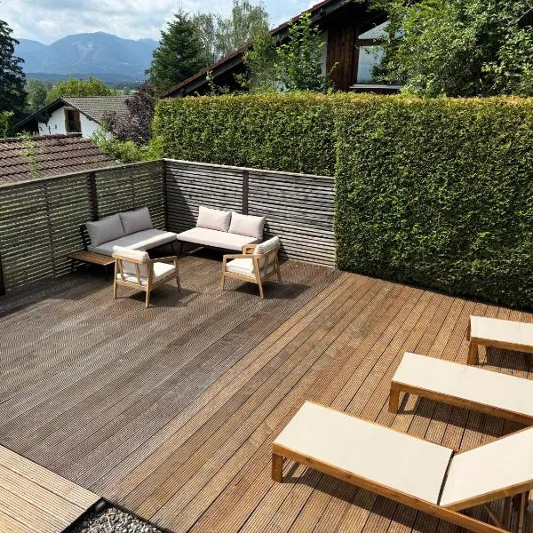 ღLIBORIA I Alpenblick Landhaus，位于Uffing的酒店