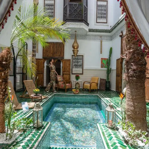 Riad Yalla habibi，位于马拉喀什的酒店