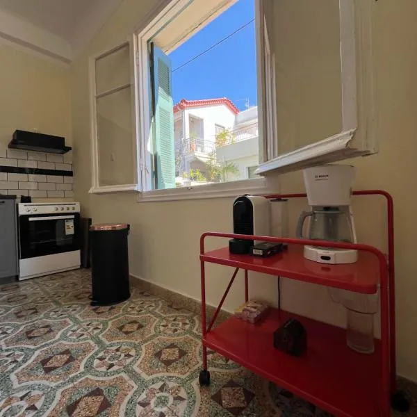 Αλμα - A Family boutique apartment at the city center，位于卡拉马塔的酒店