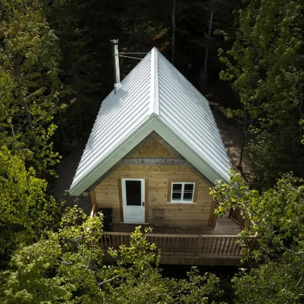 Les Cabines St-O #1，位于Saint-Onésime的酒店