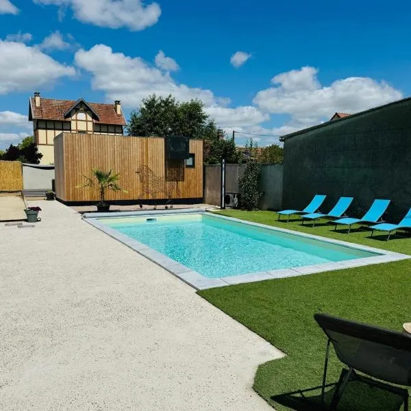 Chalet moderne avec piscine，位于维泰勒的酒店