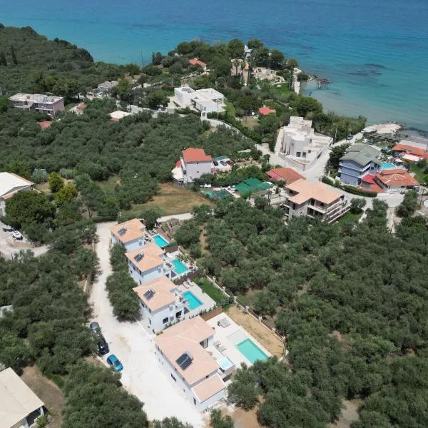 Queen of Zakynthos Luxury Villas，位于阿克罗蒂的酒店