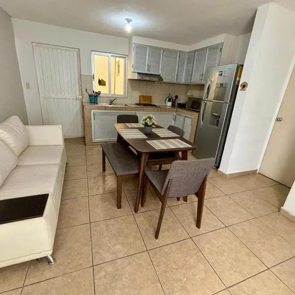 Centrico, Cama King Size & Cocina Cerca de la UAS，位于Lima del Alto的酒店