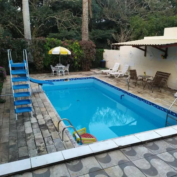 Flat Mobiliado de 70 m2 de Área c Piscina - Estilo Pousada - não é a casa，位于阿蒂巴亚的酒店
