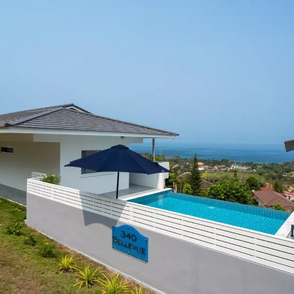 Luxury home with a pool - stunning sea views，位于高兰的酒店