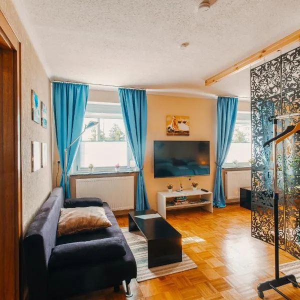 GADD Ferienwohnung 001 Glück an der Donau # Best Deluxe Stay 24#7 Check in，位于施特劳宾的酒店