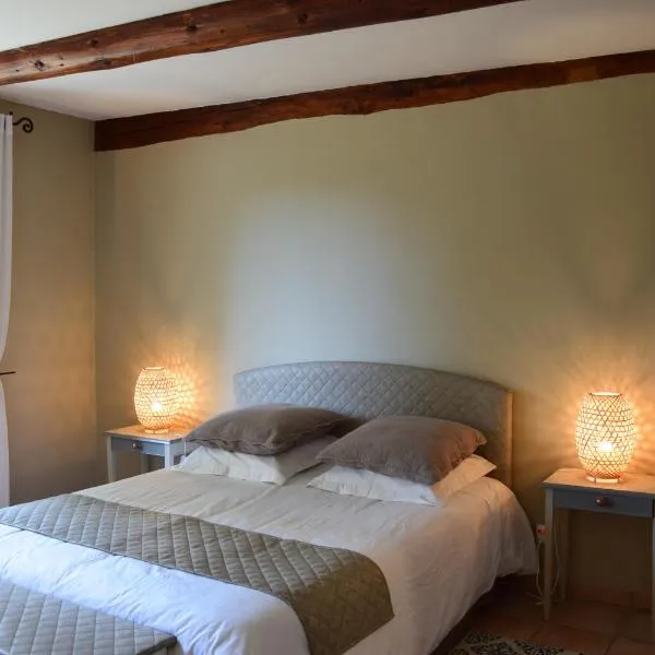 La Chambre des Amis au Moulin des GYPSES, Ventoux，位于莫穆瓦龙的酒店