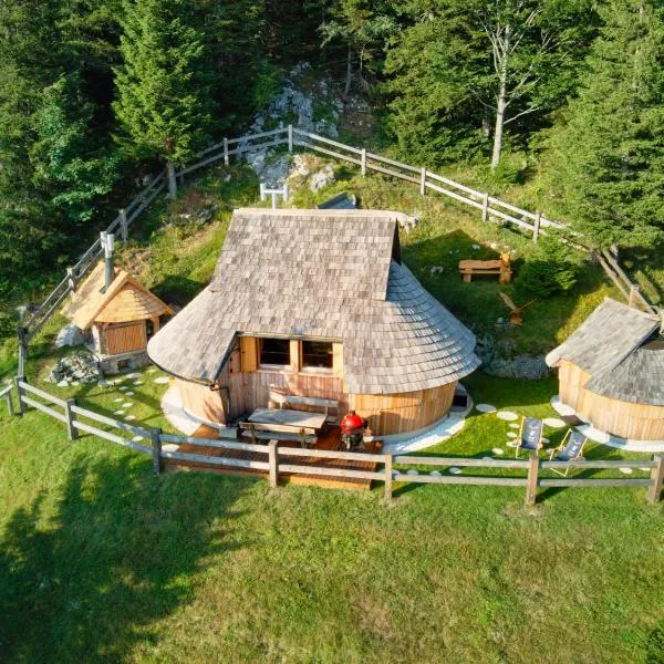 Luxury chalet & sauna Kati - Velika Planina，位于Stahovica的酒店