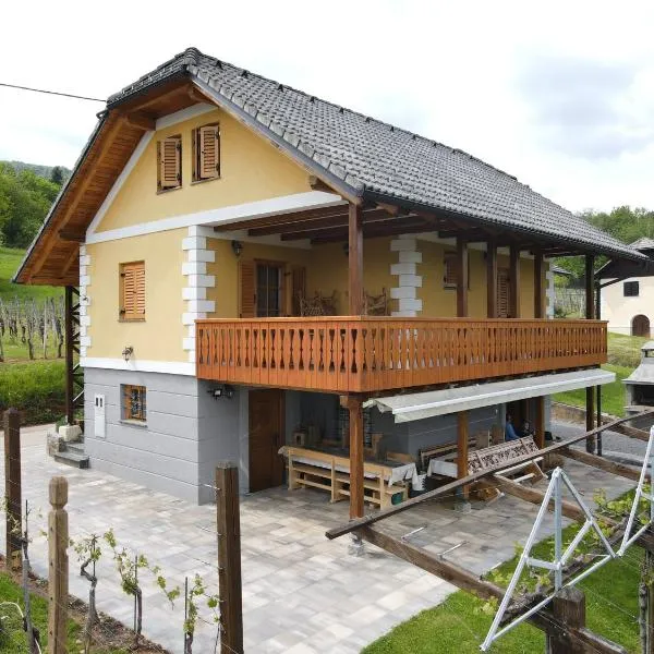 Vineyard Cottage Stepan，位于Črnomelj的酒店