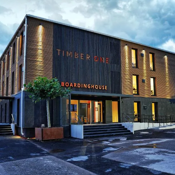 Timber One Boardinghouse Dorfen，位于多尔芬的酒店