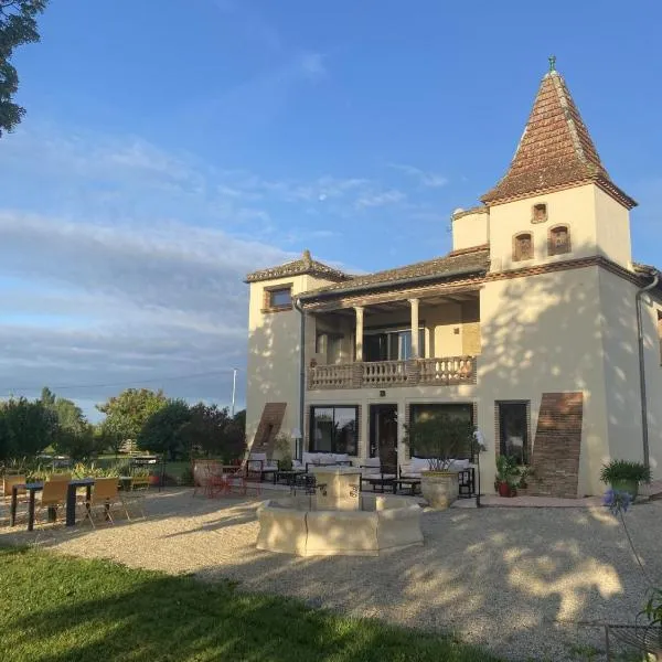 Aux Coteaux d'Aussac，位于蒙托邦的酒店