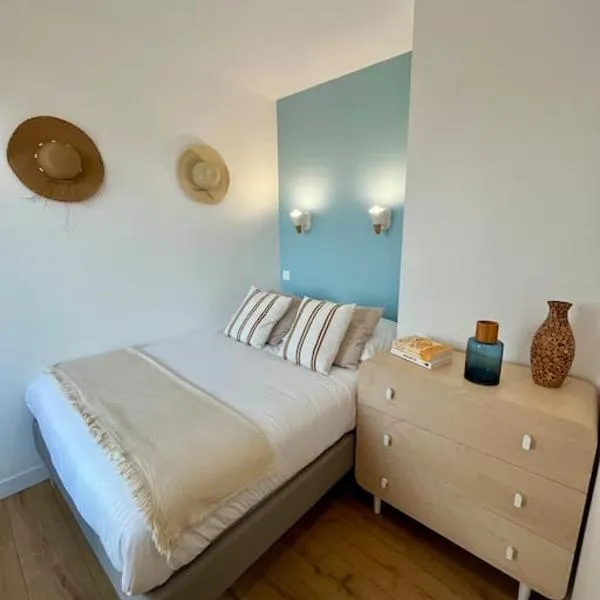 Appartement Bord de mer, accès direct plage，位于库尔瑟勒·苏尔·梅尔的酒店