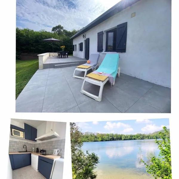 Maison au bord du lac de saint Ciergues，位于Perrancey的酒店