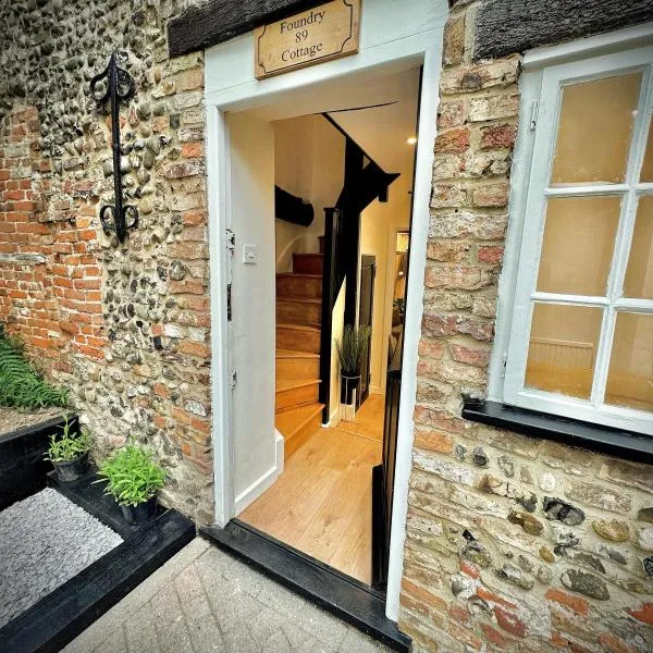 Foundry Cottage, Duke St Norwich, City Centre，位于Little Hautbois的酒店