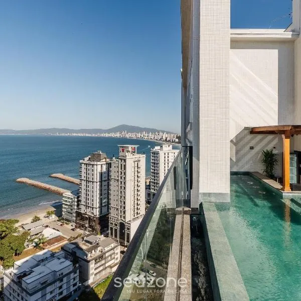 MHF II - Apts Variados em Prédio com Vista para o Mar em Itapema，位于伊塔佩马的酒店