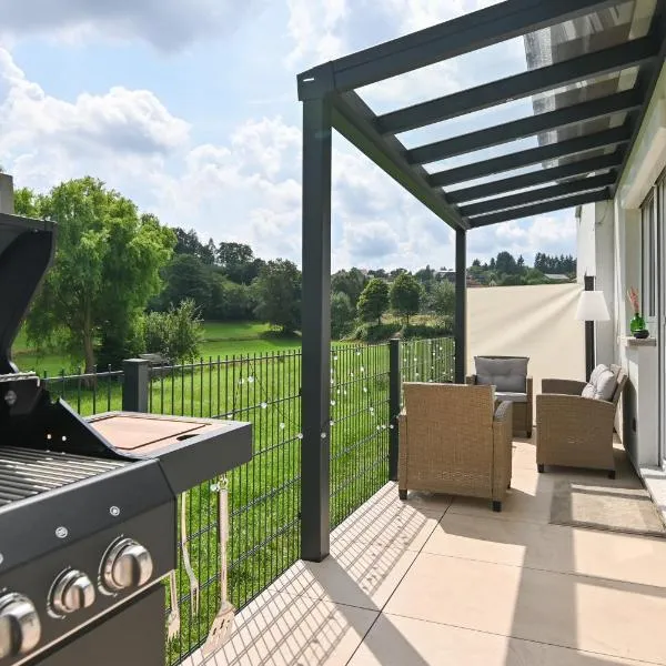 Entspannung und Erholung, Ferienwohnung mit traumhaftem Blick in die Natur，位于Oberaurach的酒店