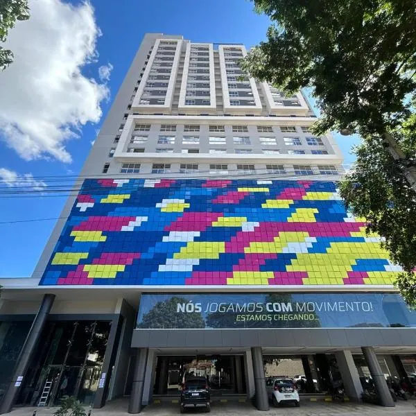 Ap 2 4 com suíte Edifício City House，位于巴雷拉斯的酒店