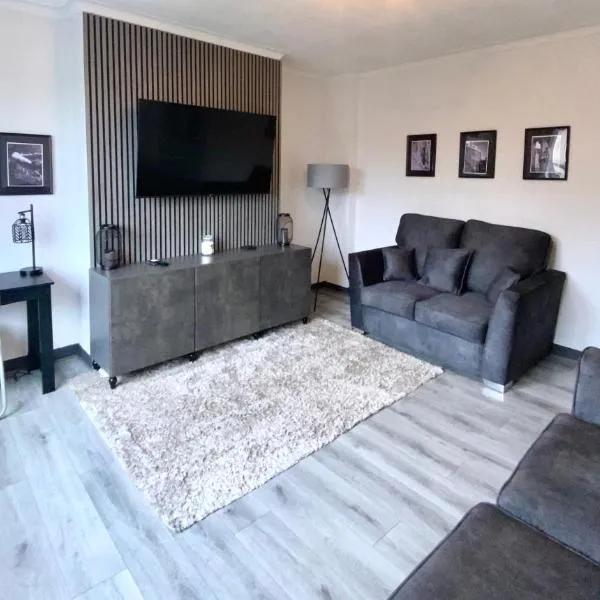 Renfew Apartment Near Glasgow Airport，位于伦弗鲁的酒店