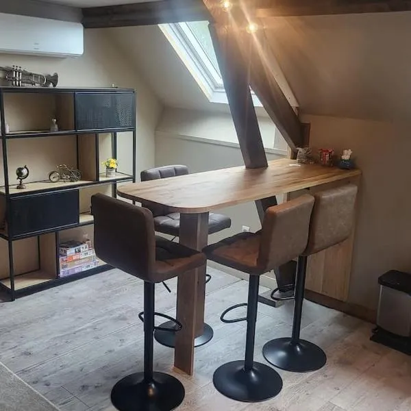 Logement Cosy type Loft près de Saint Quentin，位于Marcy的酒店