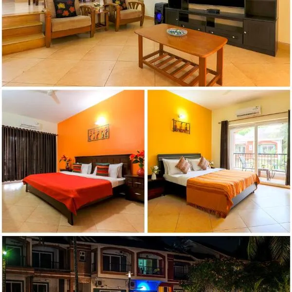 Royale Holiday Villa - 4BHK, Baga，位于波尔沃林的酒店