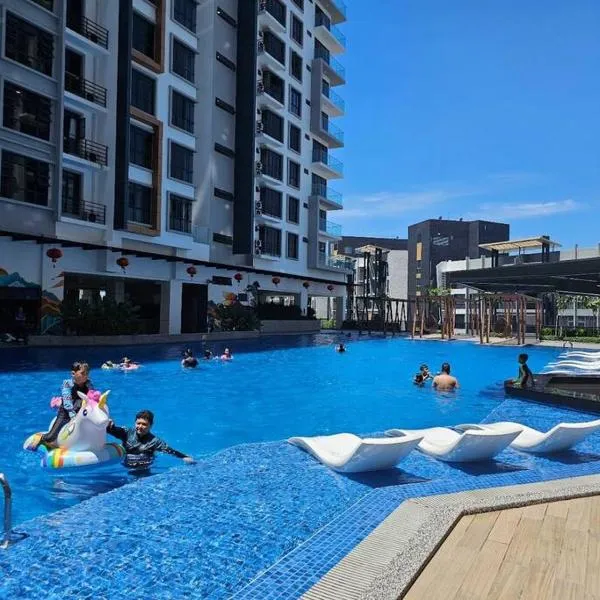 Family-Friendly Homey Unit with Parking，位于宾南邦的酒店