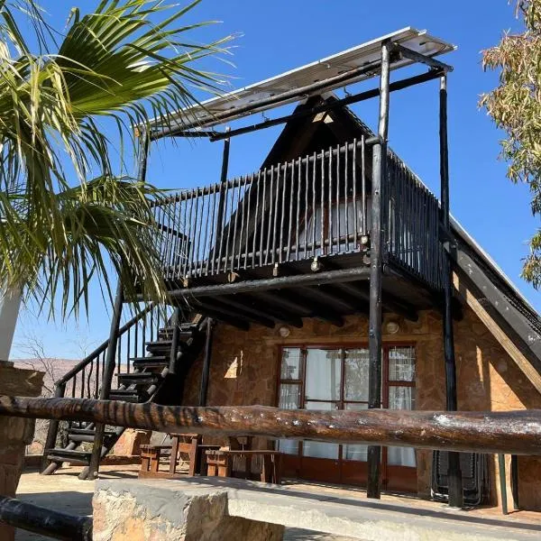 Tonquani Bush Chalet，位于勒斯滕堡的酒店