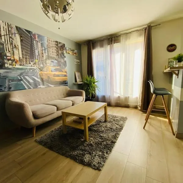 Appartement 2 chambres，位于Mantes-la-Ville的酒店