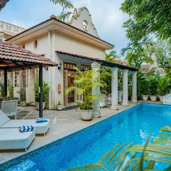 ELIVAAS 3 BHK with Pvt Pool in Assagao -Montforte Ayada，位于阿斯高的酒店