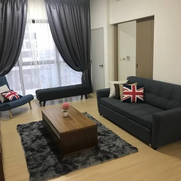 Homey Suite at Klang Valley MRT Linked, 舒适之家衔接MRT，位于双溪毛糯的酒店