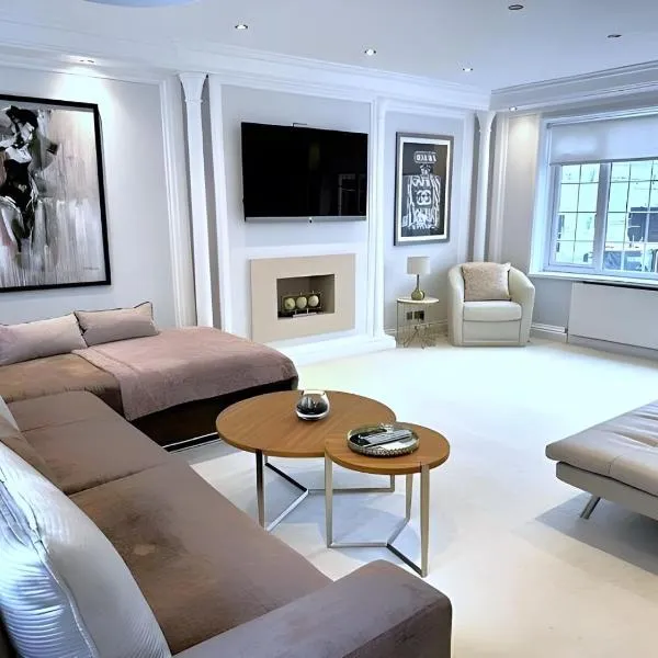 4million Pound Beautiful Mayfair House by Park Lane with private roof terrace，位于Golders Green的酒店