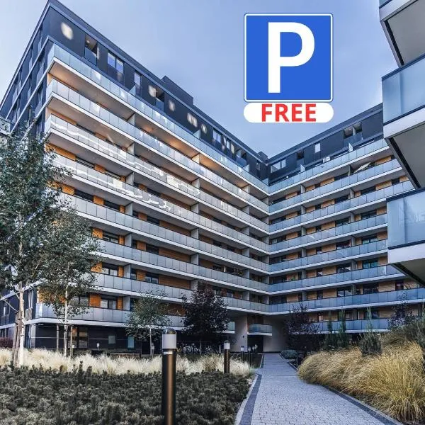Pure Rental Premium Apartments - Free Parking & AC，位于弗罗茨瓦夫的酒店