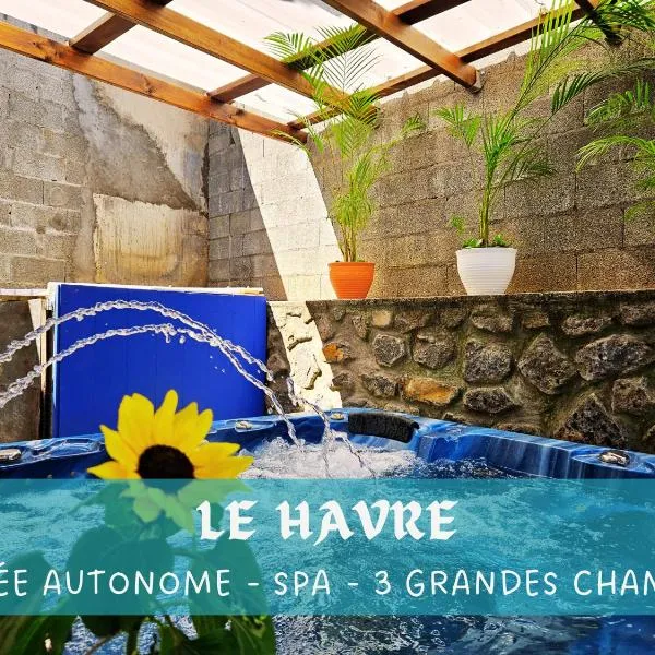 8min de l'Hôpital Sud - Spa - 6 personnes max，位于Manapany-les Bains的酒店