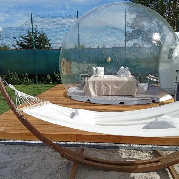 Bubble Tent & Private Wellness Schloss Krugsdorf，位于Krugsdorf的酒店