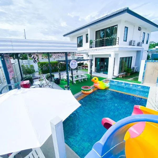 Fhamai Pool Villa Pattaya (บ้านฟ้าใหม่ พูลวิลล่า)，位于班怀雅的酒店