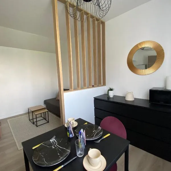 Joli Studio Lumineux et moderne，位于马恩河畔的尚格尼的酒店