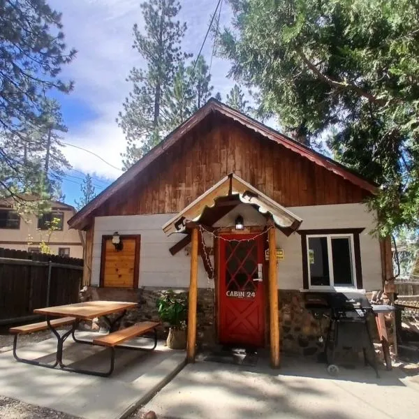 Big Bear Lake - Tulip Lane Cabin #24，位于大熊湖的酒店