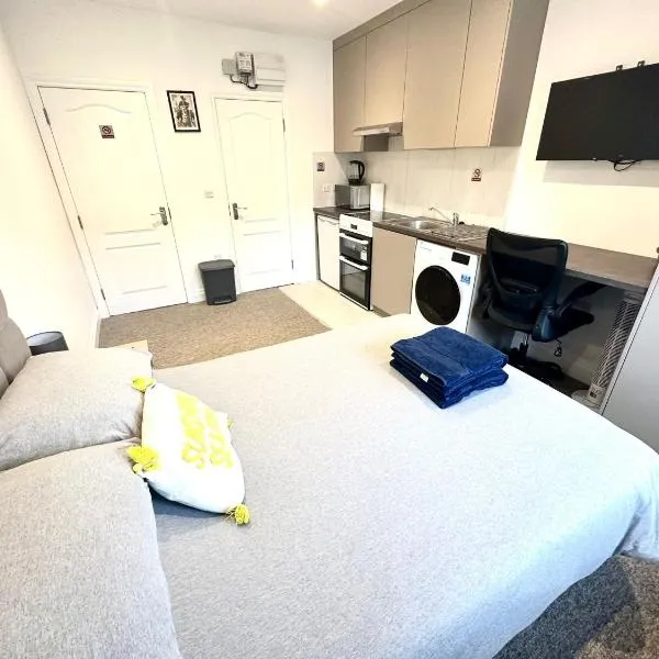 Bright Modern, Private Apartment,15 Mins To Central London，位于亨顿的酒店