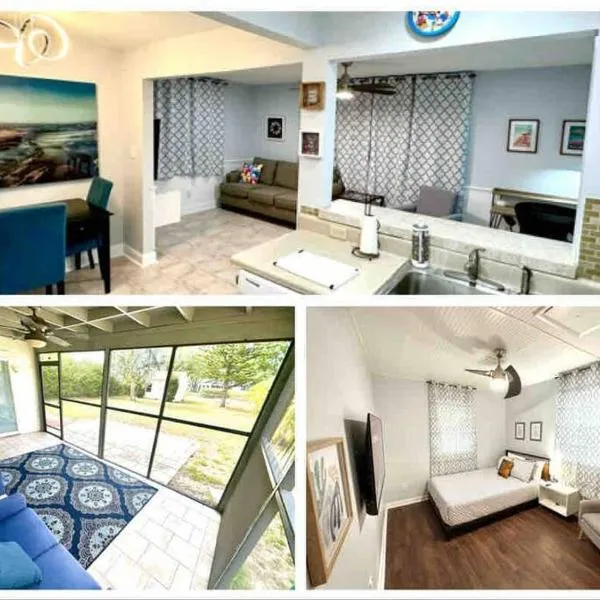 Stylish-N-Private 1BR Retreat 2 Miles to LegoLand，位于温特黑文的酒店