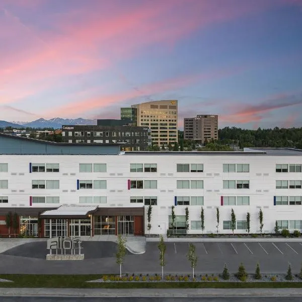 Aloft Anchorage，位于安克雷奇的酒店