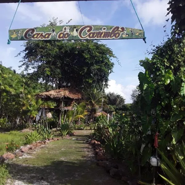 Ecopousada Casa do Carimbó Fortalezinha，位于Algodoal的酒店