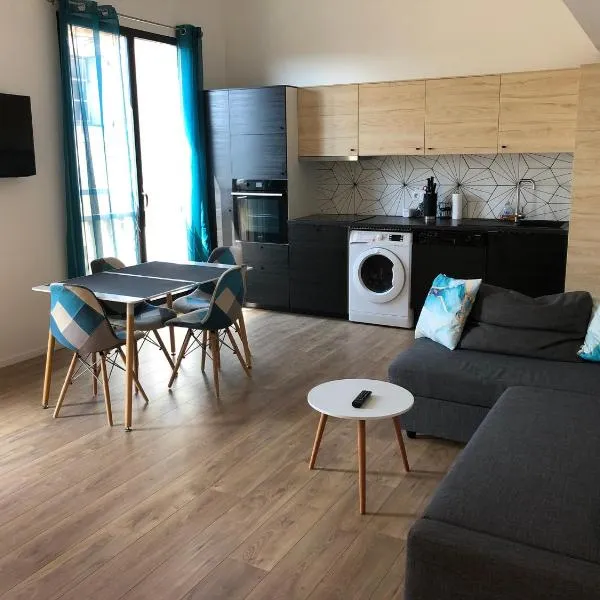 Duplex Jaden - 3 pièces climatisé 80m2，位于Villeveyrac的酒店