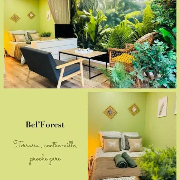 Bel forest , Climatisé, terrasse，位于贝尔福的酒店