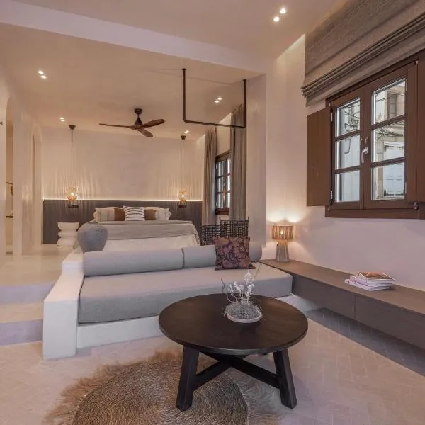 Kantouni Lindos ELEGANT APARTMENT，位于林都斯的酒店